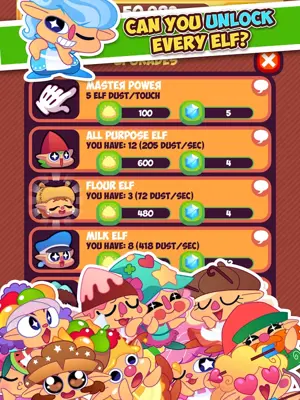 Elf Cake Clicker android App screenshot 0