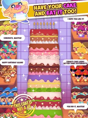 Elf Cake Clicker android App screenshot 1